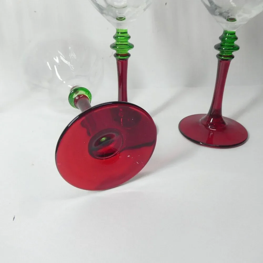 Fumo Brothers Festivo Set 4 Water Goblet Glasses 7.5